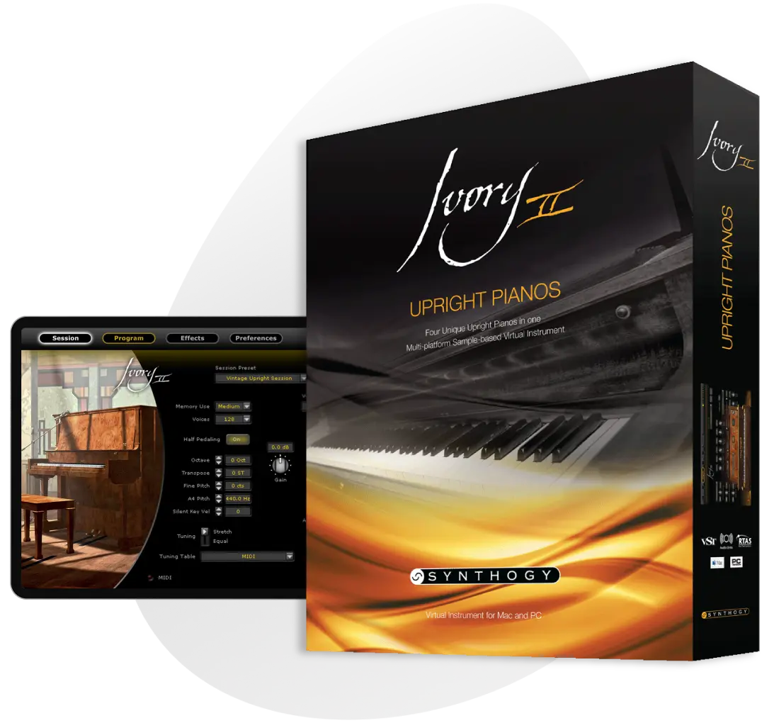 Synthogy Ivory II Upright Pianos (Full Latest Version)