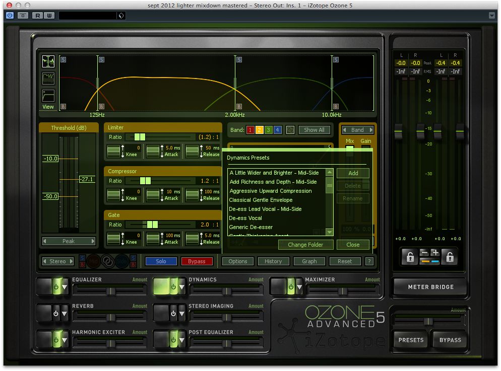 iZotope iZotope Ozone 5 Advanced