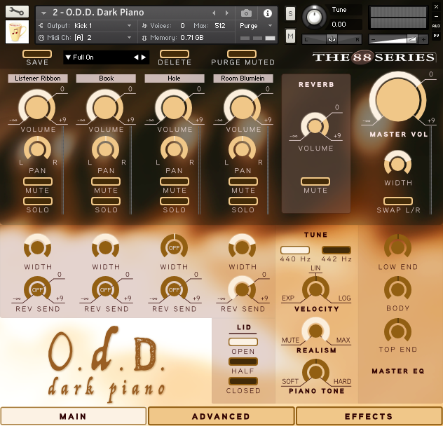 Chocolate Audio Celestial Celesta & O.D.D. Grand Piano