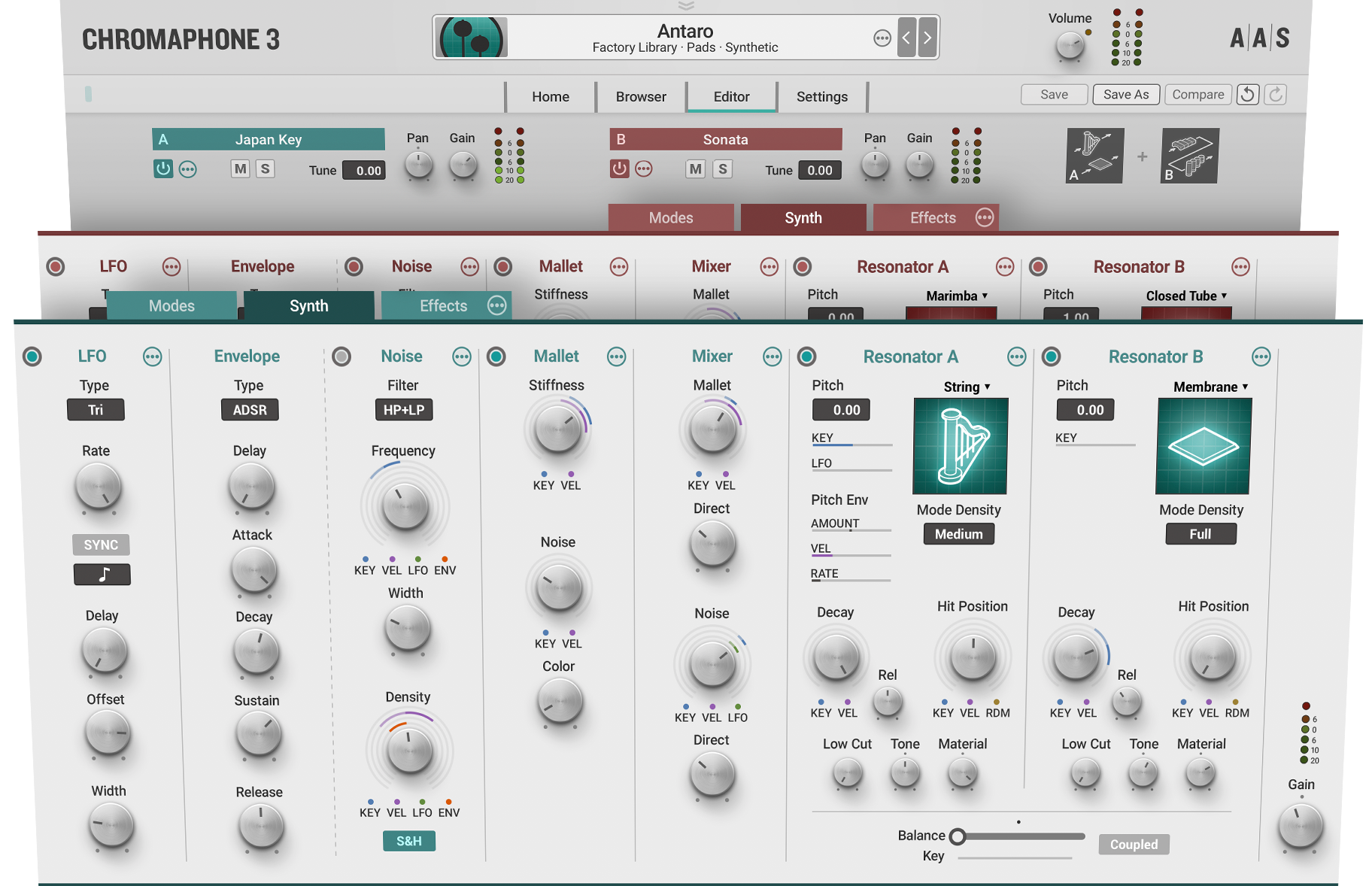 AAS Applied Acoustics Systems Chromaphone 3