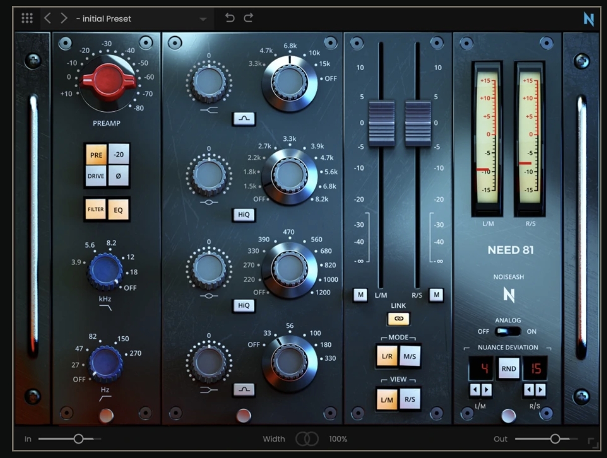 noiseash NEED 81 Console EQ