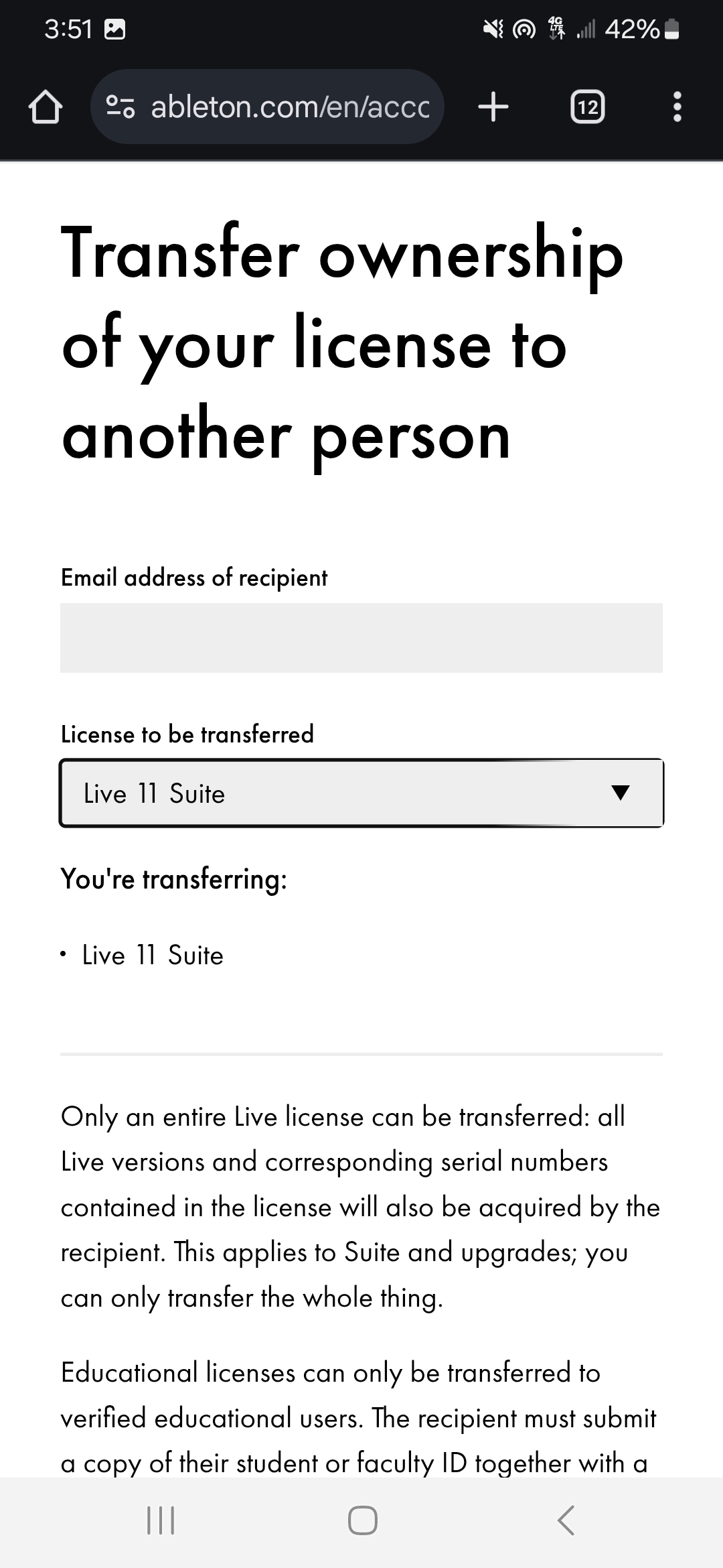Ableton Live 11 Suite