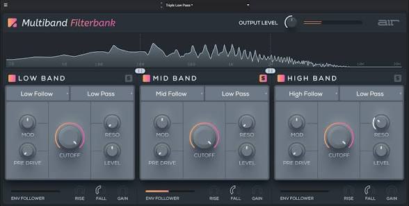 Air Music Tech Multiband Filterbank