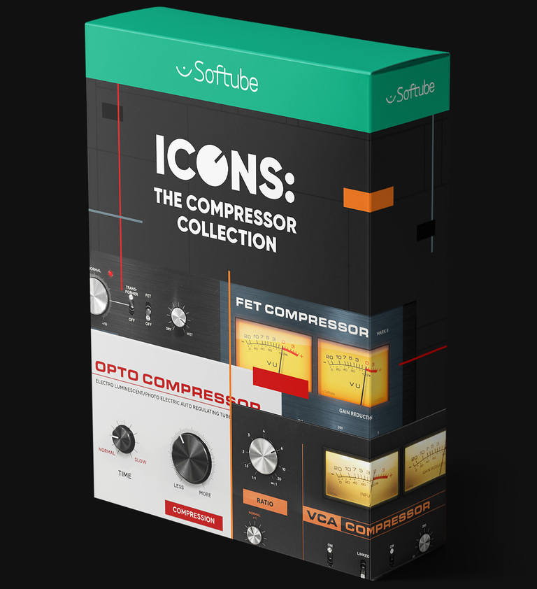 Softube Icons: The Compressor Collection