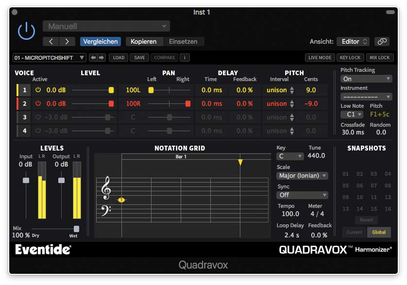 Eventide Eventide Quadravox