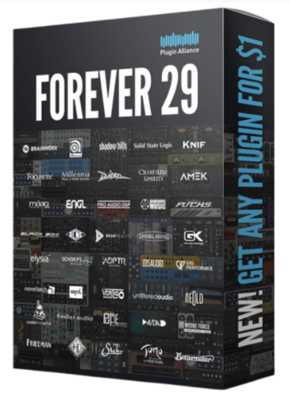 Plugin Alliance Plugin Alliance FOREVER 29 VOUCHER every plugin fo