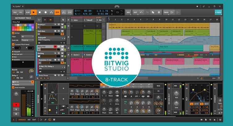 Bitwig Bitwig Studio 8-Track (New License Key)