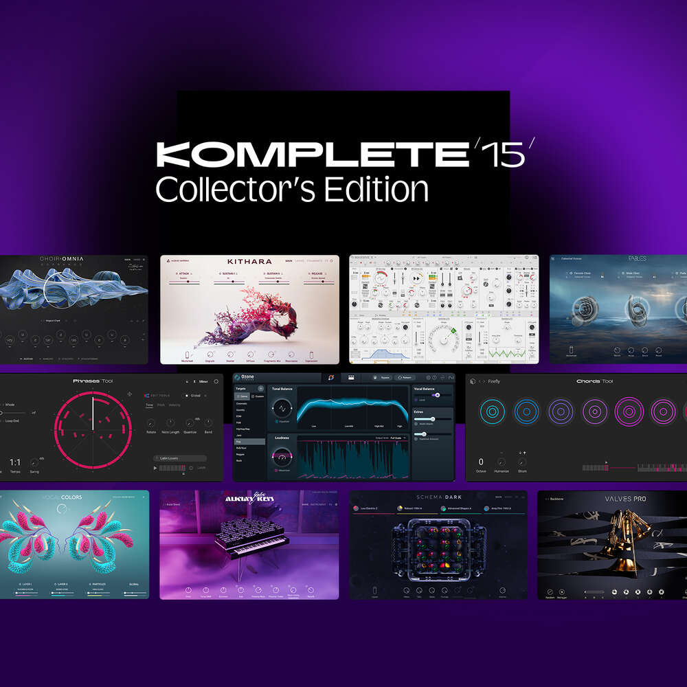 Native Instruments KOMPLETE 15 Collector's Edition Upgrade from KOMPL