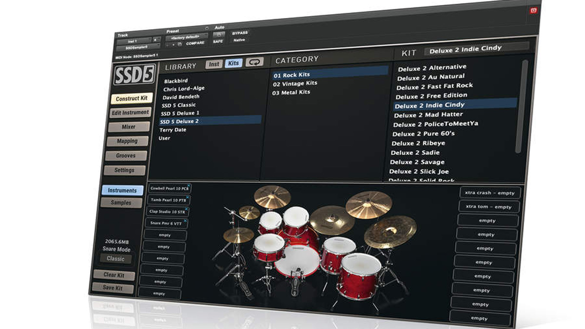 Steven Slate Audio Slate Drums SSD5.5 Platinum