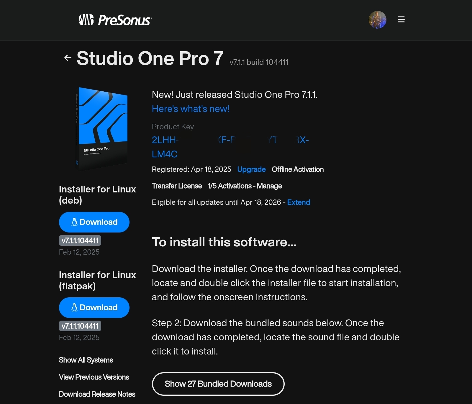 Presonus Studio One Professional 7
