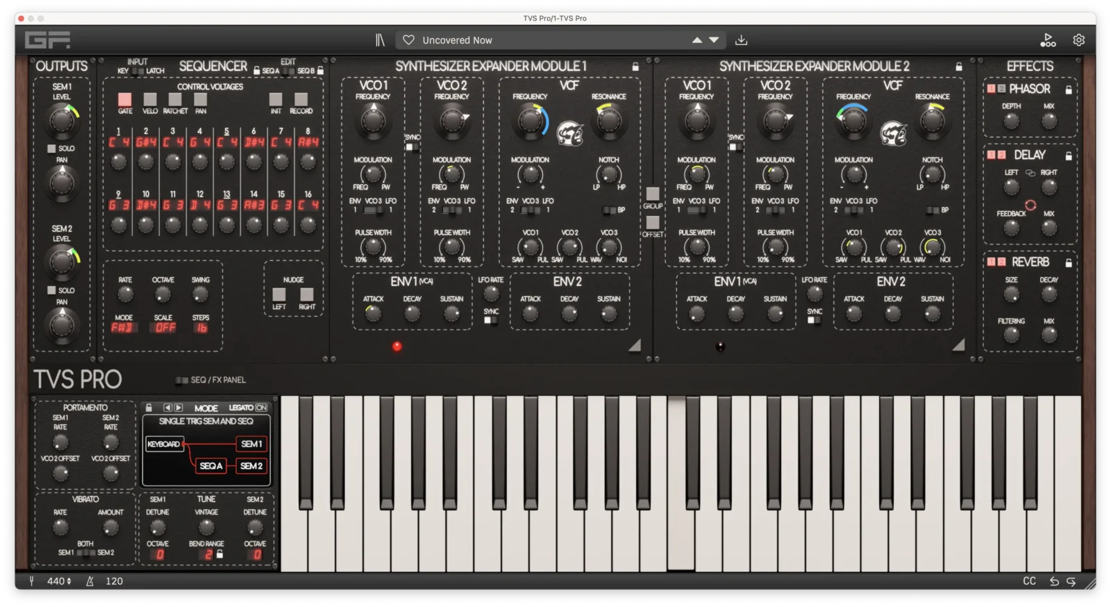 GForce Oberheim TVS Pro