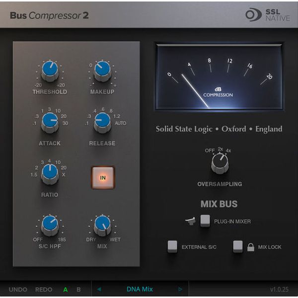 Solid State Logic SSL Native Bus Compressor 2