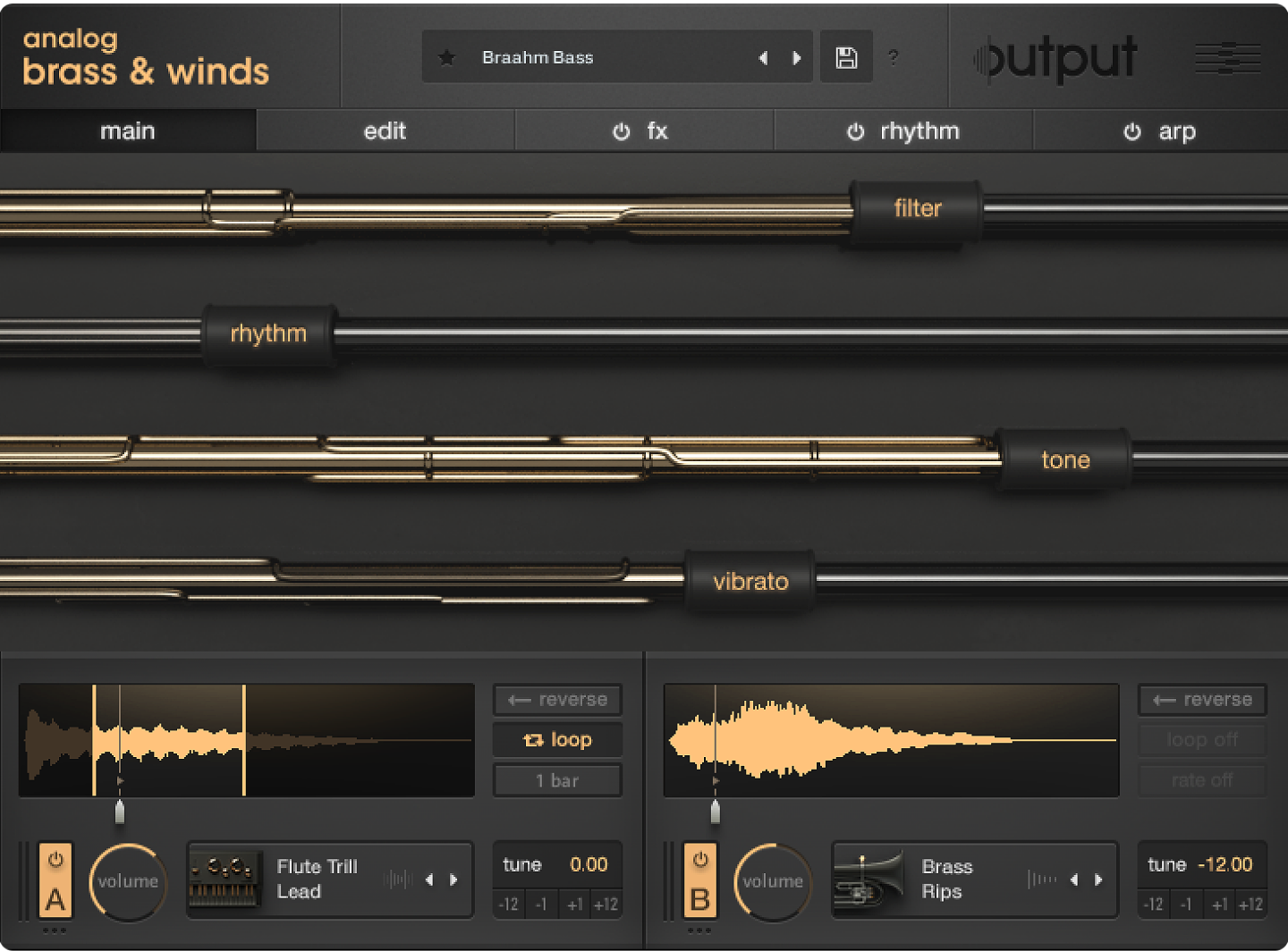 Output Analog Brass and Winds