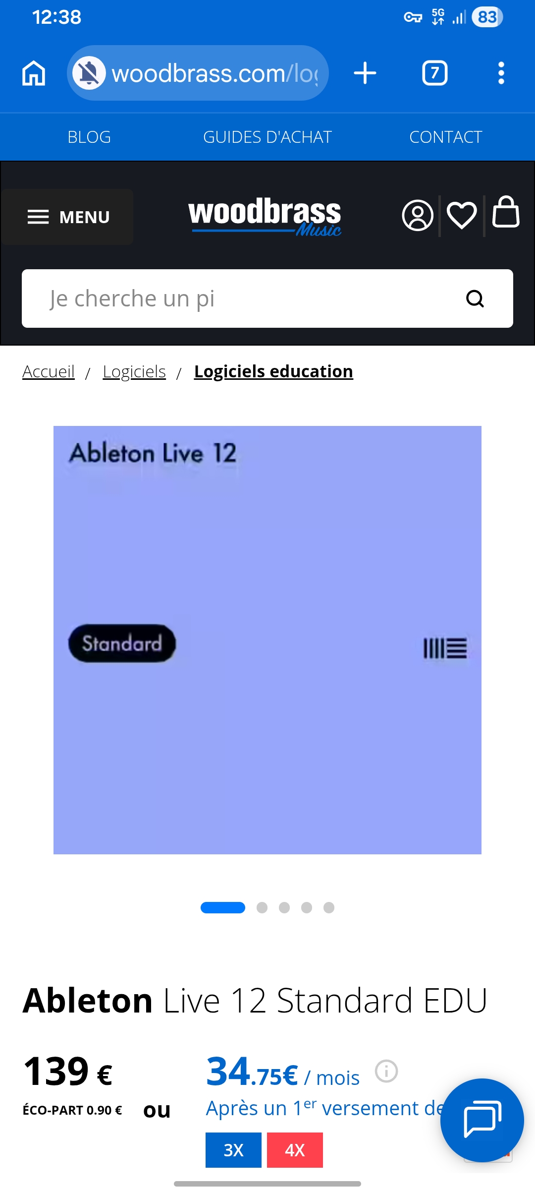 Ableton Live 12 standard