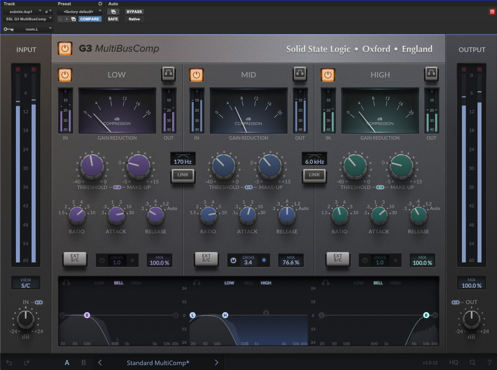 SSL G3 MultiBusComp