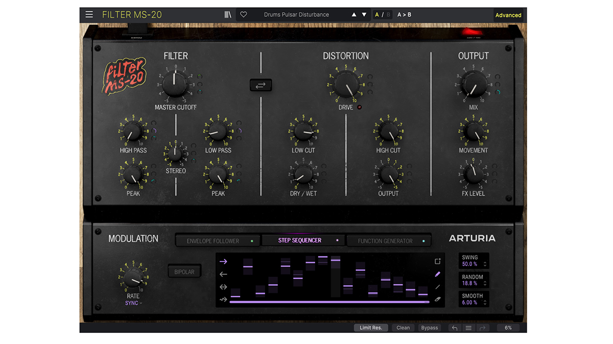 Arturia Filter MS 20