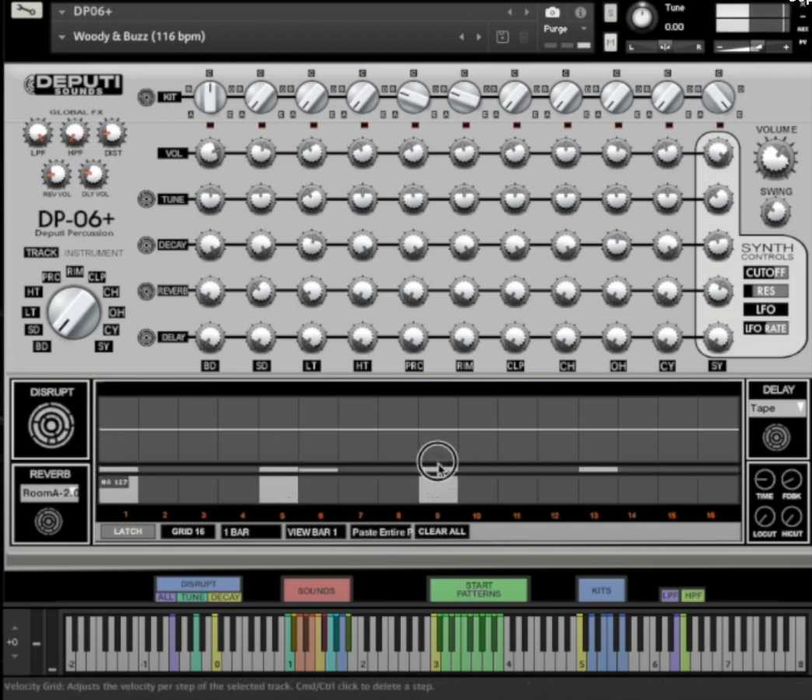 Deputi Sounds DP-06+ Drum Machine