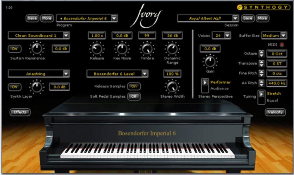 synthogy Ivory Grand Pianos II