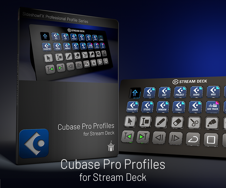 sides cubase streamdeck v3.2.1