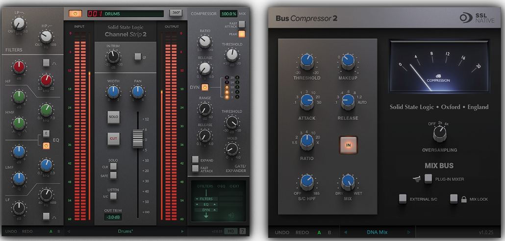 Solid State Logic SSL Essentials (ChannelStrip2&BUS Comp2)