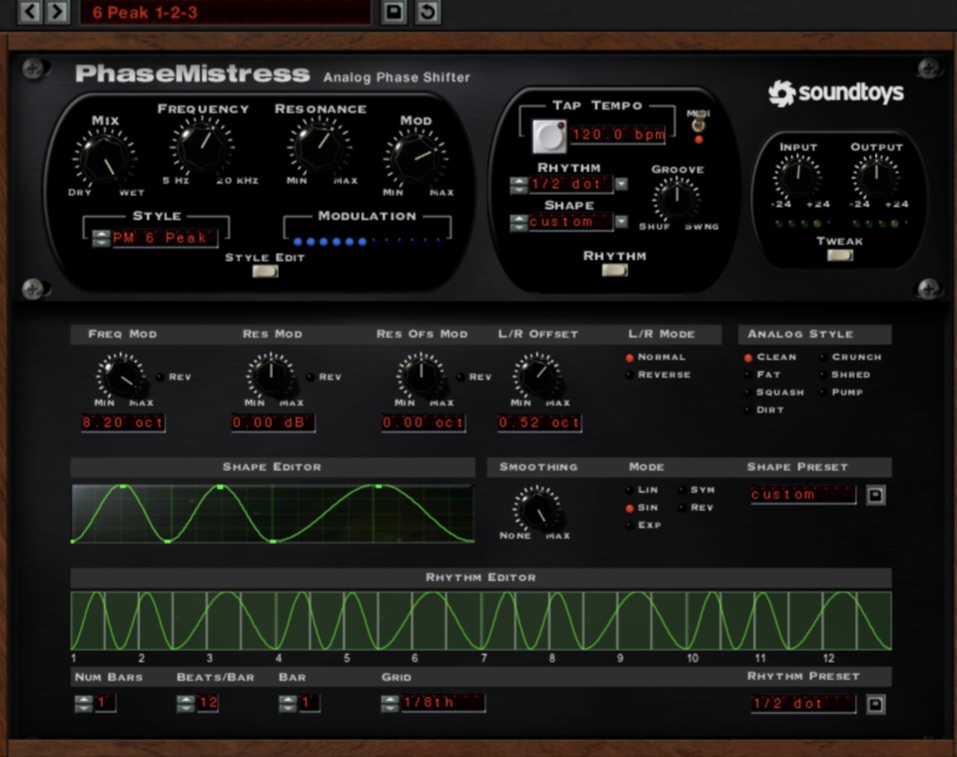 Soundtoys PhaseMistress