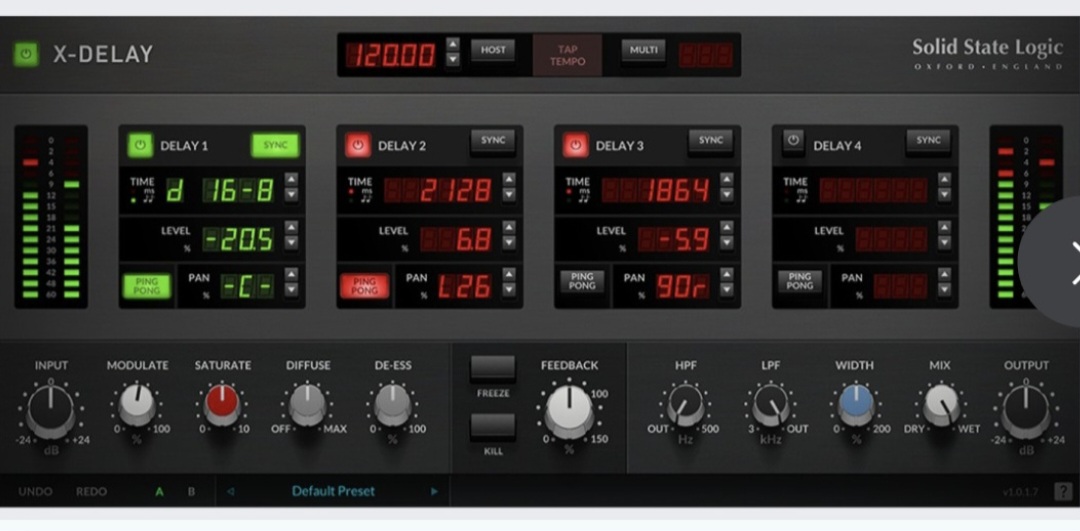 Solid State Logic SSL X-DELAY