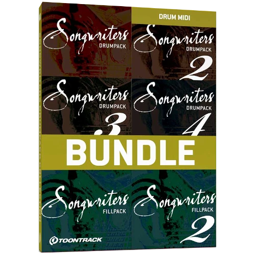 toontrack Toontrack Songwriters Drumpack Collection