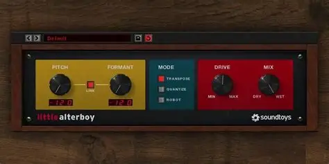 Soundtoys Little Alter Boy