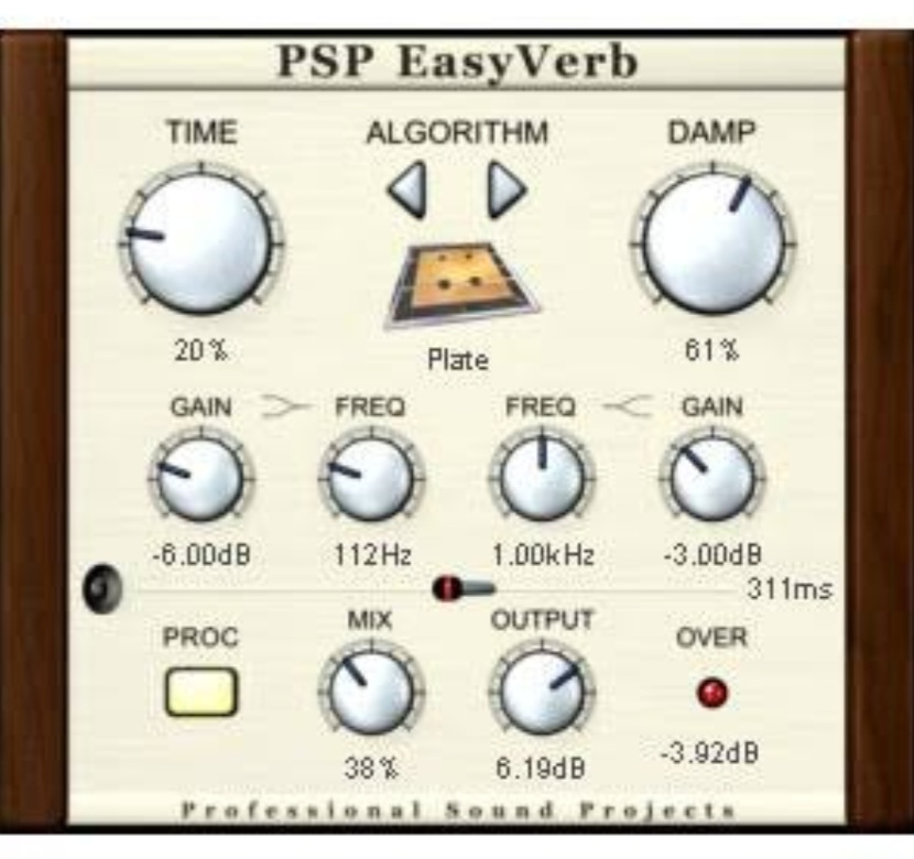 PSP Audioware PSP EasyVerb