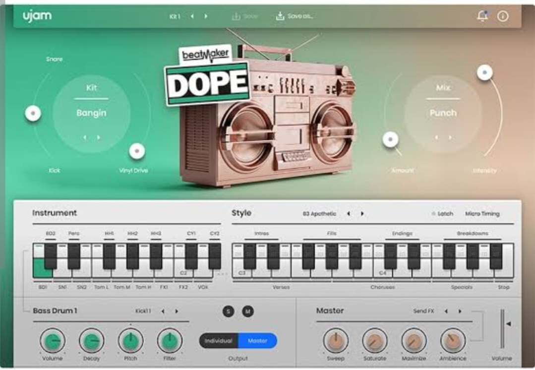 Ujam Beatmaker Dope2