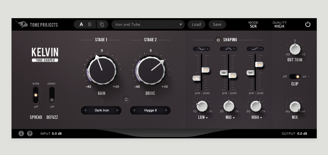 Tone Projects Kelvin Tone Shaper