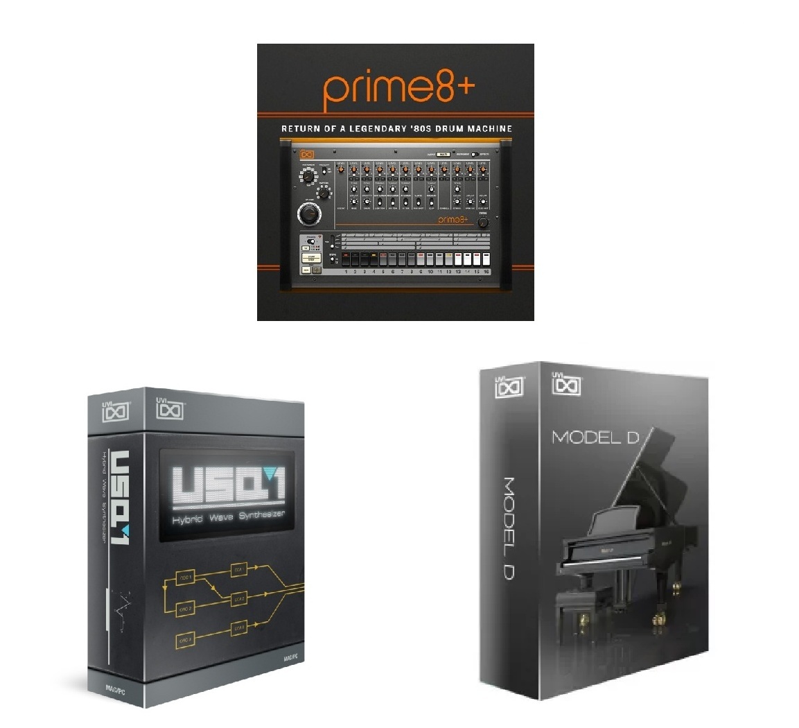 UVI Prime 8 + USQ-1 + Model D