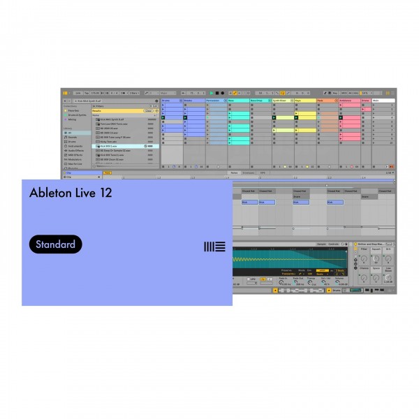 Ableton Live 12 Standard (Retail, Latest Ver)
