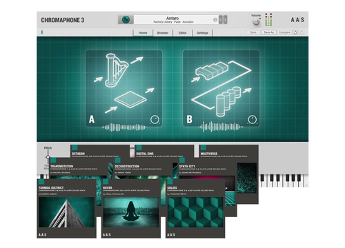 AAS Applied Acoustics Systems 14 Sound Packs Chromaphone 3 & Plаyеr