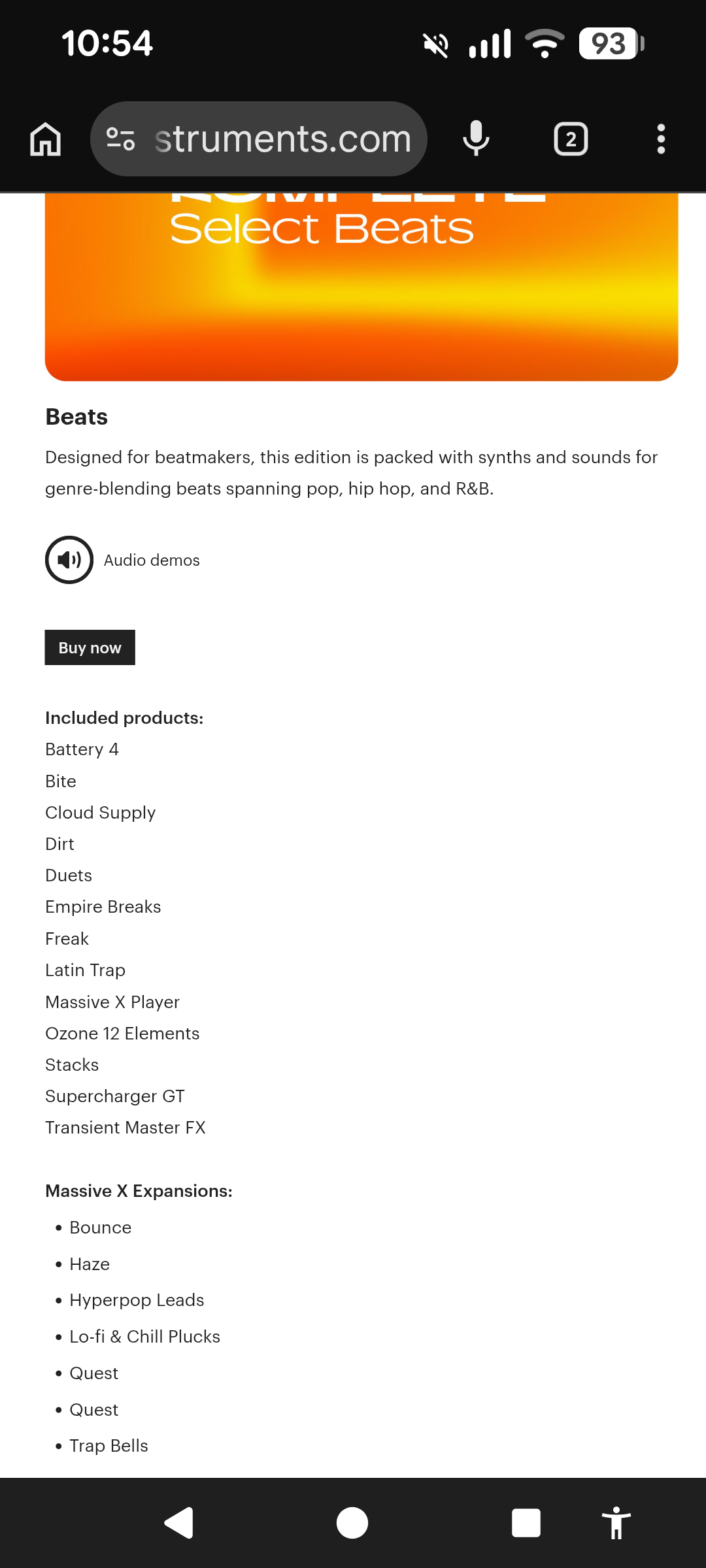 Native Instruments Komplete Select Beats