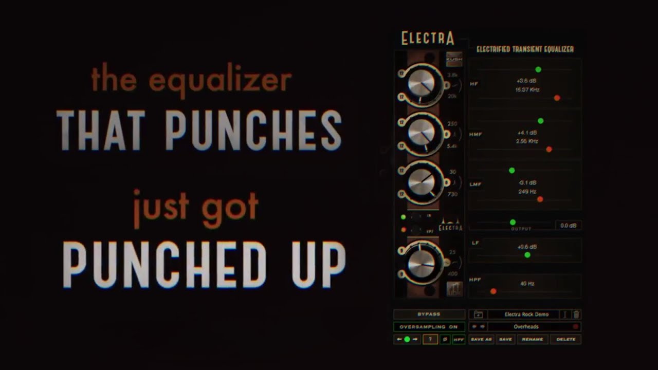 Kush Electra ⚡⚡Electrified Transient Equaliser