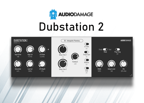 Audio Damage Dubstation 2 Vintage Delay