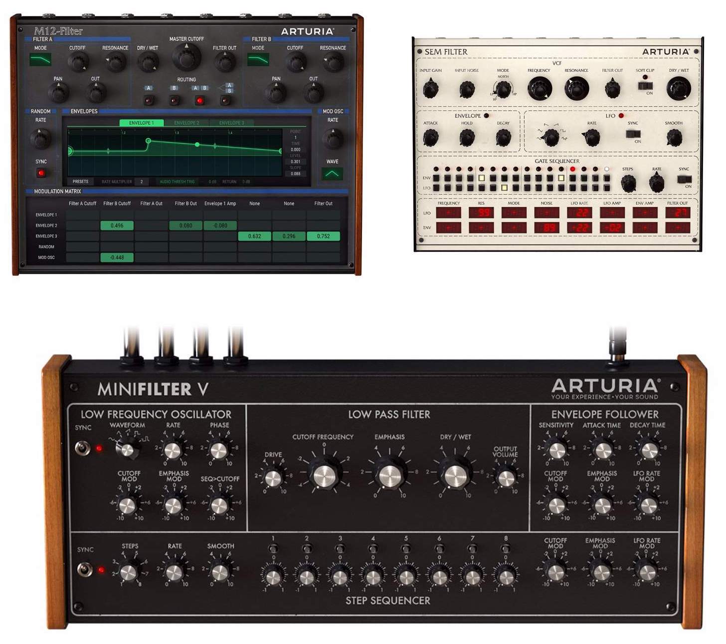 Arturia 3 Filters bundle