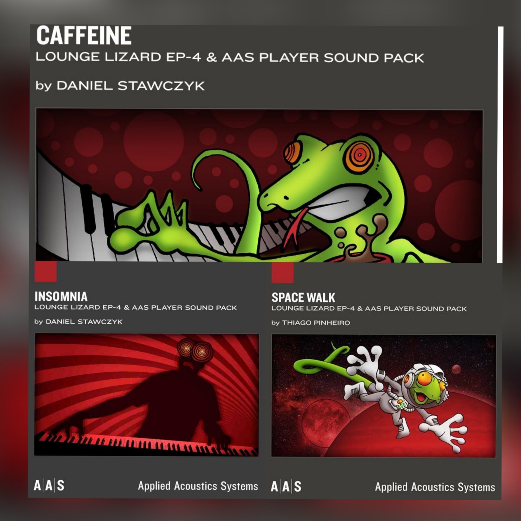 AAS Applied Acoustics Systems Caffeine + Spacewalk + Insomnia