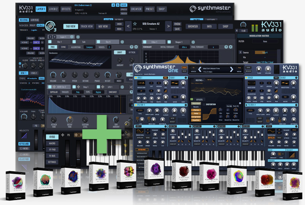 KV331 SynthMaster Everything Bundle