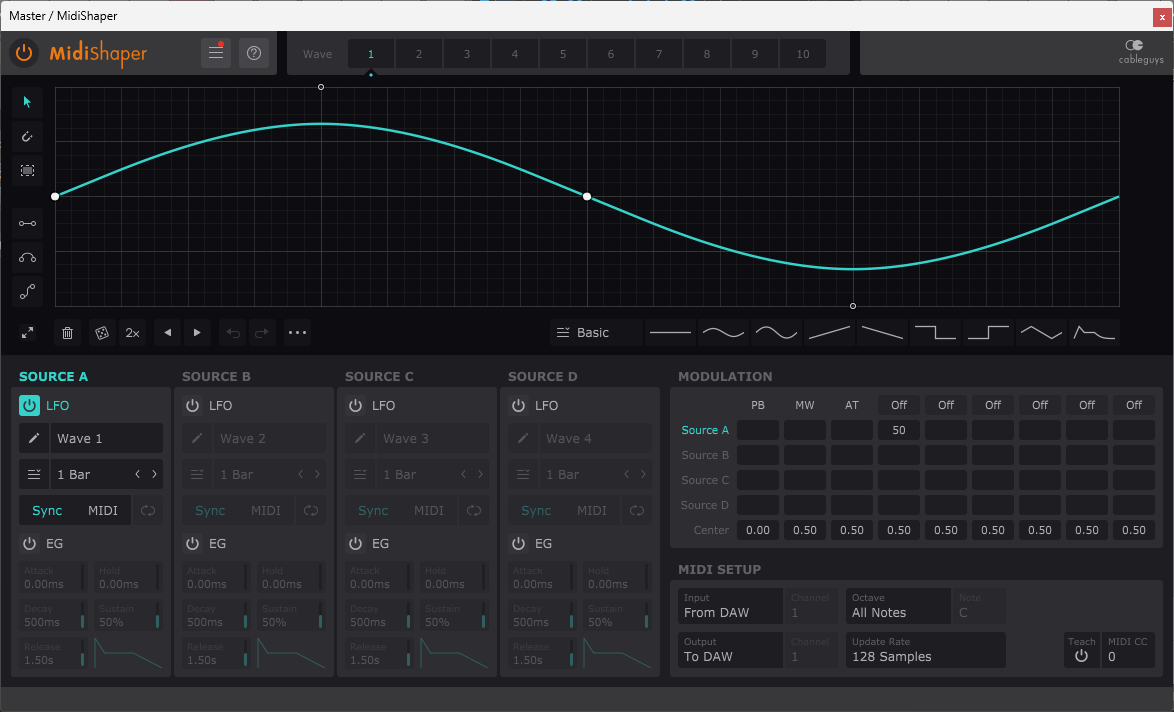 Cableguys MidiShaper