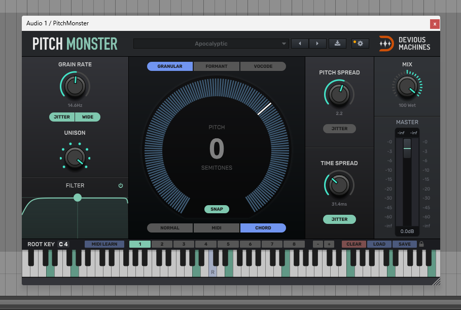 Devious Machines Pitch Monster