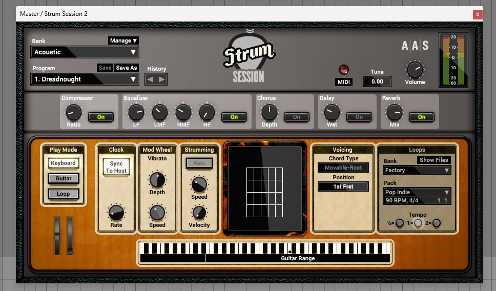 AAS Applied Acoustics Systems Strum Session 2