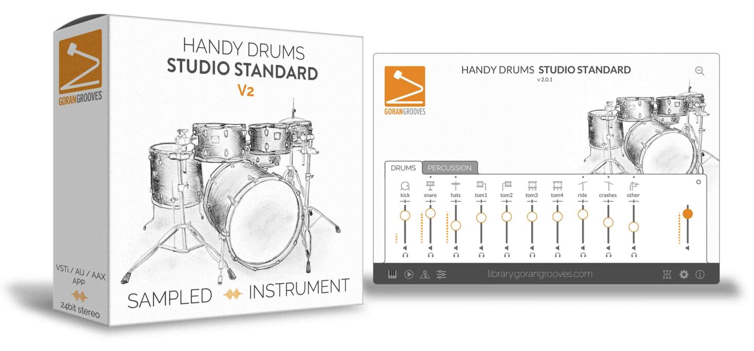 Goran Grooves Handy Drums Studio Standard 🥁
