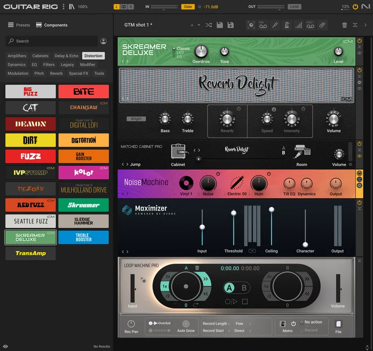Native Instruments guitar rig 7 pro