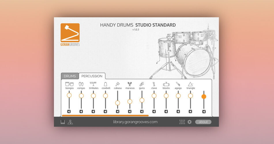 Goran Grooves Handy Drums Studio Standard 🥁