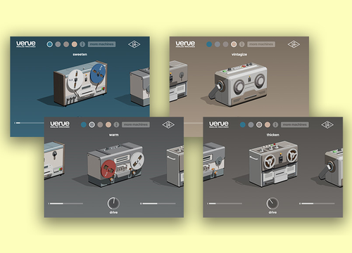 Universal Audio / UAD Verve Analog Machines Essentials