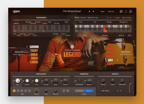 Ujam Virtual Drummer Legend