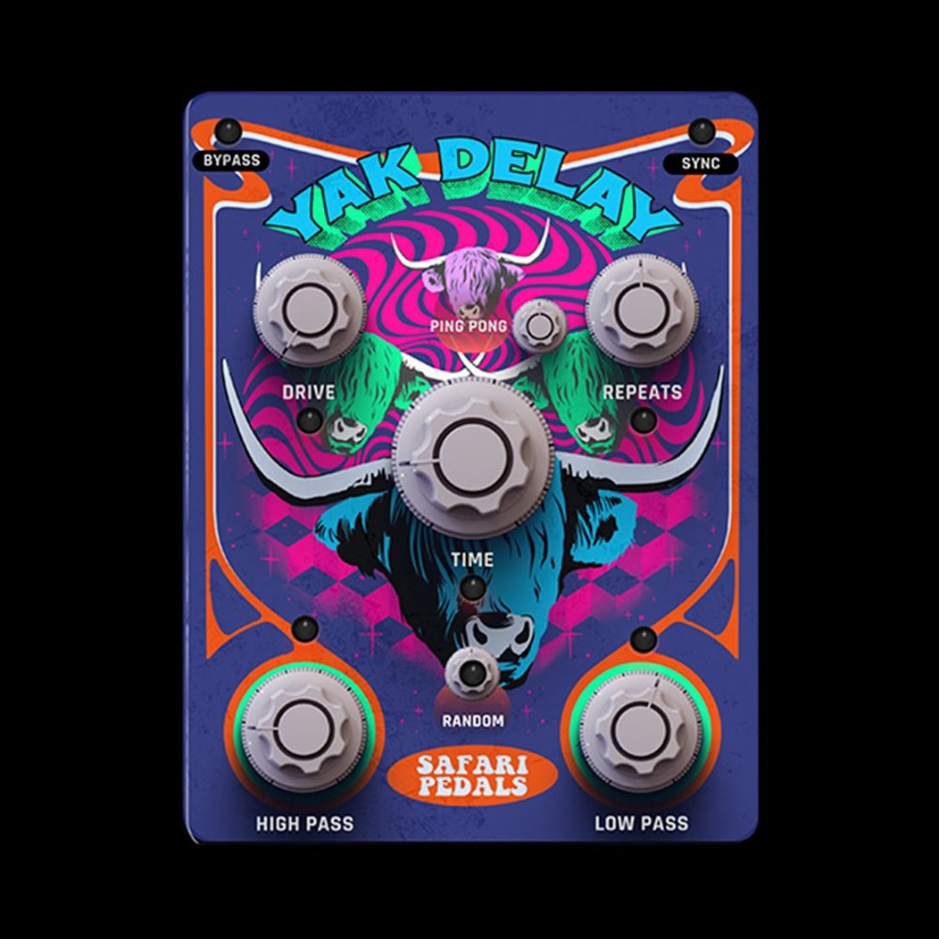 Safari Pedals Yak Delay