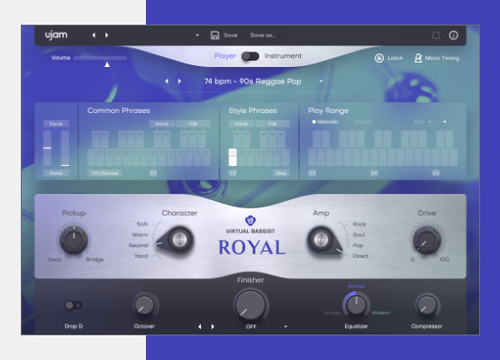 Ujam Virtual Bassist Royal